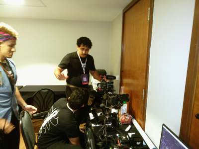 Preparação de set
